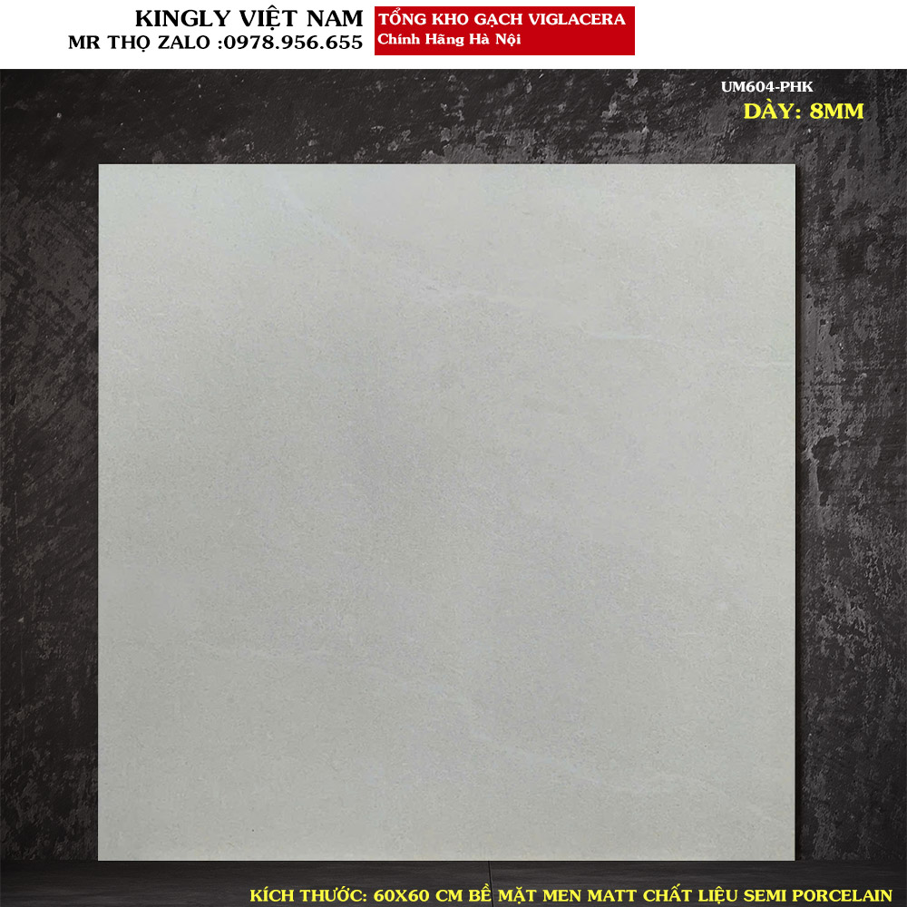 Gạch Viglacera 60x60 UM604 Loại A1